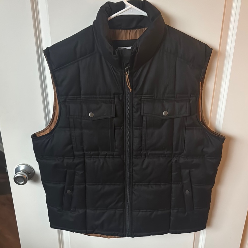 Men's Goodfellow Black Puffer Vest